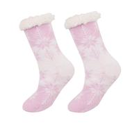 Gdqzzeaiix Chaussettes Femme Moelleuses Cadeaux de Noël Hiver,Chaussettes Femme Fantaisie Chaude Doux et Comfortable Soquettes Épais Mignonnes Soquettes de Noël Motifs Variés Mi-Tube