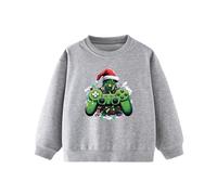 Gdqzzeaiix Pull Moche Noel, Robe Pull De Noel Fille, Sweat à Capuche Fille Manches Longues col Rond Style décontracté Polaire Douce Confortable Tenue fêtes Noël idéale