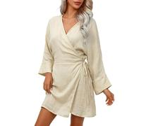Gdqzzeaiix Robe De Plage,Paréo de Plage léger et échancré pour se protéger du Soleil en Bord de mer.