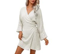 Gdqzzeaiix Robe De Plage,Paréo de Plage léger et échancré pour se protéger du Soleil en Bord de mer.