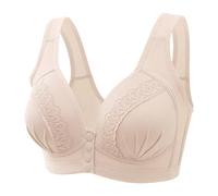 Gdqzzeaiix sous Vetements Feminins,Femmes Sexy Dentelle Avant Bouton façonnage Tasse bandoulière Grande Taille Soutien Gorge à Armatures