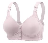 Gdqzzeaiix sous Vetements Feminins,Nouveau Soutien Gorge Pliable à parois Minces et Bonnets Fixes pour Femmes Ouverture sur Le Devant Grande Taille pour Personnes âgées et d'âge Moyen