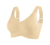 Gdqzzeaiix sous Vetements Feminins,Soutien Gorge de Sport pour Femme avec Boucle sur Le Devant Bord en Dentelle sans Anneau en Acier sans Coutures Ajustement serré idéal pour Le Yoga et Le Sommeil