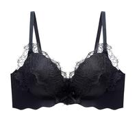 Gdqzzeaiix Soutien Gorge Grande Taille,Soutien Gorge en Dentelle Sexy et Pur désir pour Femme décolleté Profond et décolleté Profond sans Anneau en Acier avec Petite Poitrine