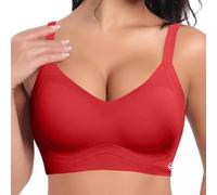Gdqzzeaiix Soutien Gorge Minimiseur,Ce Soutien Gorge pour Femme à Petite Poitrine avec Un Ajustement serré Amincissant affaissé sans Couture et réglable avec Anneau en Acier