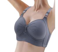 Gdqzzeaiix Soutien Gorge Minimiseur,Soutien Gorge Confort pour Femme Soutien Gorge à Quatre Boutons