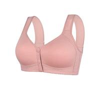 Gdqzzeaiix Soutien Gorge Push Up,Womens No Steel Ring Front Close Bra T Back Plus Size Soutien Gorge sans Doublure sans Couture pour Buste