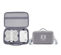 Gdraco Sac de transport pour DJI NEO 2 Fly More Combo - Housse robuste avec surface en polyuréthane imperméable - Housse de protection pour drone et accessoires - Avec bandoulière pour les voyages et