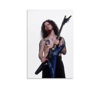 GDROBH Les œuvres d'art de peinture à l'huile Dimebag Darrell sont durables, imperméables et faciles à nettoyer dans les chambres, salons, chambres, cuisines. Style sans cadre 20 x 30 cm