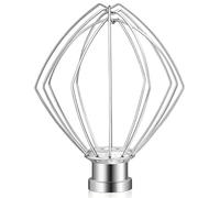Gdrtwwh Fouet métallique pour mélangeur KitchenAid à tête inclinable, agitateur à crème aux œufs, fouet à mayonnaise en acier inoxydable (remplace K45WW)