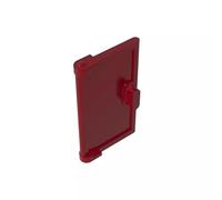 GDS-793 Porte 1x2x3 avec Poignée Verticale Nouvelle Forme pour Cadre Tabless 10pcs Compatible avec Lego 60614 Composants pour Grandes Marques de Briques (Color : Dark Red 154)