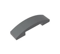 GDS-831 93273 Brique Archee Inclinée Courbée 4x1 Double sans Goujons 10 Pièces Compatible avec Lego Briques de Construction Couleur:Grigio bluastro Scuro 199