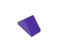 GDS-835 3044 Brique Inclinée 1x2 Brique Inclinée à Double Face 10 Pièces Compatible avec Lego Briques de Construction Couleur Viola Scuro