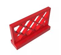 GDS-882 Clôture 1x4x2 50 Pièces Compatible avec Lego 3185 Pièces DIY et MOC pour de Briques Couleur:Rosso 21