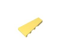 GDS-90030 Plaque Circulaire 2X4 Panneau Léger Coin (Droite) 50 Pièces Compatible avec Lego 0 Composants MOC en Gros Classique Couleur Giallo Chiaro acceso