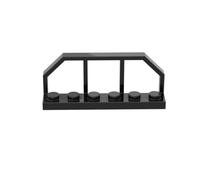 GDS-90037 Accessoires Cadre de Clôture 6X2 10 Pièces Compatible avec Lego 6583/58494 Composants MOC en Gros Classique Couleur:Nero 26