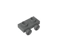 GDS-90192 Charnières 1X2 Plaque avec Plaque à Bosse Inférieure sur Un Côté 50 Pièces Compatible avec Lego Composants MOC en Gros Classique Couleur:Grigio bluastro Scuro 199