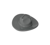 GDS-90524 Chapeau de Cowboy 2 Pièces Compatible avec Lego 61506 Briques de Construction MOC Couleur Grigio bluastro Scuro