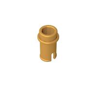 GDS-912 Technic Pin 1/2 50 Pièces Compatible avec Lego 4274, 89678, 4143005, Pièces de Bricolage et Composants MOC pour Grandes Marques de Brique (Color Pearl Gold 297)