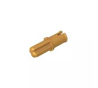 GDS-914 Technic Goupille d'Axe sans Rainures de Friction Longitudinales 50 Pièces Compatible avec Lego 6562 3749 Pièces DIY Pièces et Composants MOC pour Grandes Marques de Brique (Color : Pearl Gold