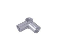 GDS-921 Connexion Axe-Boulon Connecteur d'Axe et d'Épingle Technique Anglé #6-90° 32014 4509886 4107767 50 Pièces Compatible avec Lego Classique Couleur:Argento opaco 315