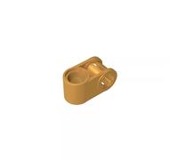 GDS-926 Technic Axe et Connecteur de Broche Vertical 50 Pièces Compatible avec Lego 6536 40416, Pièces de Bricolage et Composants MOC pour Grandes Marques de Brique (Color : Pearl Gold 297)