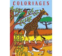 Gds coloriages animaus sauvage - Camille Tisserand - Lito - broché - Document jeunesse