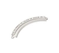 GDS-M046 11×11 1/4 Cremaillère Circulaire, Compatible avec Lego 24121, 10 pièces, Jouet de Blocs de Construction MOC, Couleur Bianco