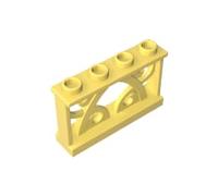 GDS-M154 Ornements Balustrade Décorative Clôture 1x4x2 50 Pièces Compatible avec Lego 19121 Composants MOC en Gros Classique Couleur:Giallo Chiaro acceso 226