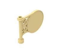 GDS-M199 Ornements Panneau Signalétique Panneau Routier 1x5x3 20 Pièces Compatible avec Lego 13459 Composants MOC en Gros Classique Couleur:Giallo Chiaro 0