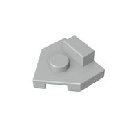 GDS-M228 Plaque Circulaire Brique en Arc 2x2 Plaque en Coin 50 Pièces Compatible avec Lego Composants MOC en Gros Classique Couleur:Grigio bluastro Chiaro 194