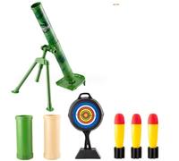 GDSCSKKS Jouet en plastique mortier pour enfants, jouets pour lance-garçons, cadeaux pour enfants de plus de trois ans (couleur : vert)