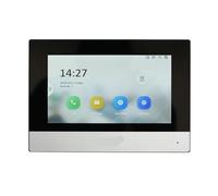 gdsDEs KIT d'interphone vidéo POE 802.3af multilingue DS-KIS603-P(C), Comprenant DS-KV6113-WPE1(C) et DS-KH6320-WTE1 et Alimentation