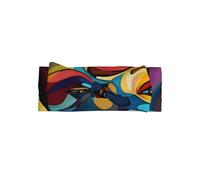 GDSHJKLW Bandeau abstrait coloré pour bébé - Super extensible - Doux - Fait à la main - Accessoires de cheveux pour bébés et tout-petits