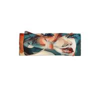 GDSHJKLW Bandeaux à nœuds aquarelle abstraite, super extensible et doux pour bébé fille, fait à la main, accessoires de cheveux pour bébés, nourrissons et tout-petits