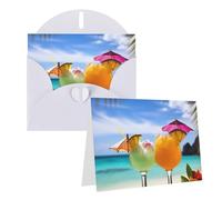 GDSHJKLW Carte de vœux vierge avec enveloppes 10,2 x 15,2 cm, cartes de remerciement, cartes de notes, cartes toutes occasions, cartes blanches pour Noël, vacances, anniversaire, remise de diplôme