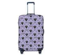GDSHJKLW Haunted Mansion Housse de protection pour valise de voyage lavable élastique anti-rayures pour valise de 45,7 à 81,3 cm, Noir , L