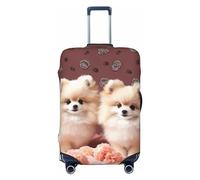 GDSHJKLW Housse de protection élastique lavable pour valise de 45,7 à 81,3 cm, Noir , M
