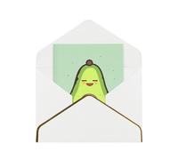 GDSHJKLW Jolie carte de vœux d'avocat de yoga avec enveloppes blanches, 10,2 x 15,2 cm, inscription « Thinking of You » et « Happy Birthday » pour invitations de mariage, carte vierge pour toutes les