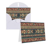 GDSHJKLW Native American1 Carte de vœux vierge avec enveloppes 10,2 x 15,2 cm, cartes de remerciement, cartes de notes, cartes toutes occasions, cartes blanches pour Noël, vacances, anniversaire