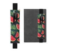 GDSHJKLW One In A Melon - Porte-stylo amovible en cuir synthétique - Avec bande élastique - Pour journaux, cahiers, planificateurs