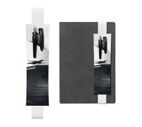 GDSHJKLW Porte-stylo avec bande élastique amovible en cuir PU pour stylo, journal, crayons, fournitures de bureau, cadeau pour journaux, carnets, planificateurs