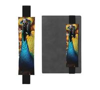 GDSHJKLW Porte-stylo avec bande élastique en cuir synthétique amovible pour journaux, carnets, planificateurs