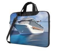 GDSHJKLW Sac à bandoulière pour ordinateur portable de 13 pouces pour homme et femme, sac à bandoulière étanche avec poignée et bandoulière pour bateau de croisière