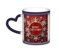 GDSHJKLW Tasses à café en céramique de 325 ml - Changement de couleur - Tasse à café fantaisie personnalisée - Tasse à thé - Tasse à café « Merry Christmas Too Cool » - Pour homme et femme - Cadeau
