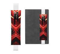 GDSHJKLW Trousse à crayons avec bande élastique en cuir synthétique amovible pour journaux, carnets, planificateurs