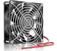 GDSTIME Ventilateur de Refroidissement CC à Double roulement à Billes 140 mm x 38 mm 12 V