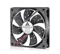 GDSTIME Ventilateur PC DC 12 V 120 mm IP67 120 x 120 mm IP67 Double roulement à billes Refroidissement sans balais