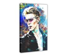 GDTFSDWZX Poster David Bowie (1) sur toile - Décoration murale pour salon, chambre à coucher - 40 x 60 cm