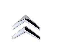 GDUTBC Auto Emblèmes pour Citroen, Lettre Stickers 3D Avant et Arrière Capot Coffre Calandre Emblèmes Autocollants, Voiture Décoration Accessoires,L
